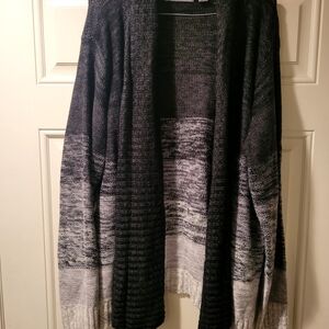 Jason Maxwell Charcoal Knit Cardigan